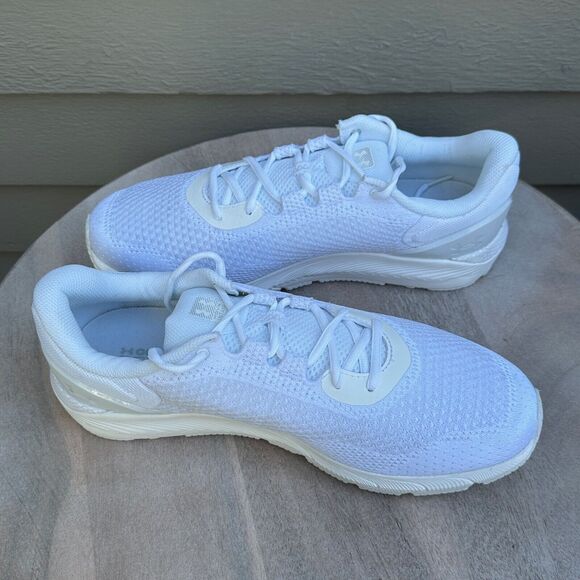 Under Armour Hovr Intake 6 Mens Sneakers Size 10 White Running 3026134-101 New - Picture 10 of 14